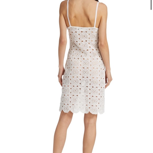 ROTATE Birger Christensen Silke Cotton Slip Dress - Picture 8 of 11